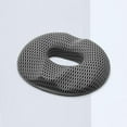 thumbnail image 5 of Cojín para silla de oficina,Cojín para asiento de coche,Cojín para silla de espuma viscoelástica, Cojines para muebles de exterior.-Gris- Diseño hueco-Adecuado, 5 of 5