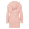thumbnail image 3 of Gabardina impermeable LOMON con capucha larga para mujer, 3 of 6