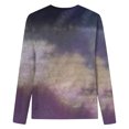 thumbnail image 5 of Nouveaux Hauts pour Femmes Printemps et Automne 2023 Grande Taille Sexy Col Rond Manches Longues Boutons Hauts Blouse Imprimée Régulière Chemise Manches Longues pour Femmes, 5 of 5
