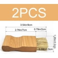 thumbnail image 2 of BEMS-2 piezas cepillos aplicadores de betún para zapatos limpieza de zapatos pequeños, 2 of 5