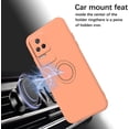 thumbnail image 6 of Compatible with Xiaomi Poco F4 Case Silicone Shockproof TPU Phone Cases for Xiaomi Poco F4 Anti-Scratch Protective Case with Ring (Orange), 6 of 14