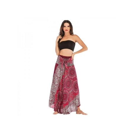 Skirts Cotton Silk Smocked Dress - Sawpy Thai Cotton Silk Compass Print Belly Dance Skirt Beach Holiday Skirt Dress