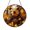 Stained Glass 5.9 Inch, variant on Cozy Fall Fluffy Brown Bear Suncatcher Hanging Accent For Room Decor