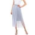 thumbnail image 1 of Falda plisada de tul AMAD Casual para mujer, 1 of 5