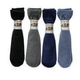 thumbnail image 3 of Calcetines de verano de seda fina para hombre, medias de nailon elástico, transpirables, informales, 10 pares, 3 of 5