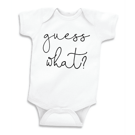 

Bump and Beyond Designs Guess What Pregnancy Announcement