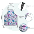 thumbnail image 7 of Colorful Baseball Icons Pattern Kids Aprons for Girls and Boys,Adjustable Neck Strap Toddler Aprons for Kids Cooking Baking, 7 of 7