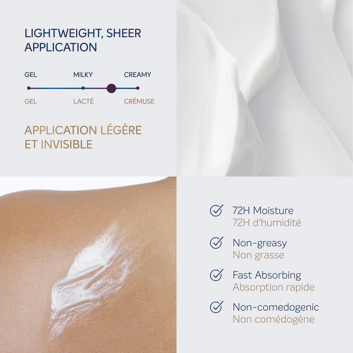 Dove Sérum Corporel Crème Hyaluronique + Hydratation pour Peau Extra S avec Pro-céramides, Niacinamide et Peptides de Collagène, 237mL 237mL