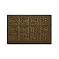 thumbnail image 1 of The Rug Hub 2'X3' Brown Leaves Turf Welcome Mat Indoor/Outdoor, 1 of 10