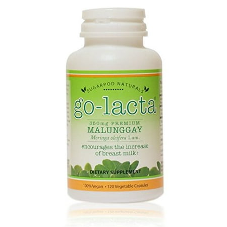 Go-Lacta Vegan Milk Production Supplement - Increases Mom's Breast Milk 120 (Best Medicine For Increasing Breast Milk)