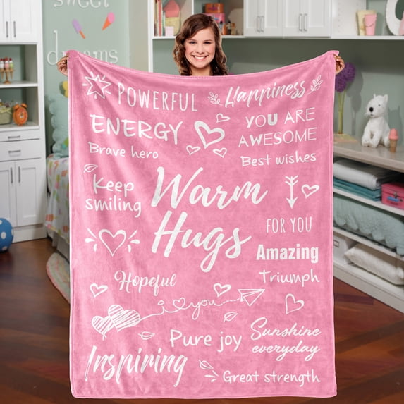 AMZLAL Blankets Gifts For Daughter Birthday Gifts For Women Inspiration Gifts Blanket 50*60