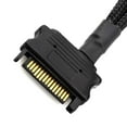 thumbnail image 3 of Cooling Fan Adapter Cable, 15 Pin SATA to 4 x 3 Pin / 4 Pin PMW 12V PC Case Fan Power Adapter Cable to 15 Pin SATA, 3 of 6