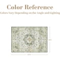 thumbnail image 2 of x Area Rug Washable Rugs for Living Room Rug for Bedroom Non Slip Vintage Floral Carpet for Dining Room Playroom Office, 2 of 7