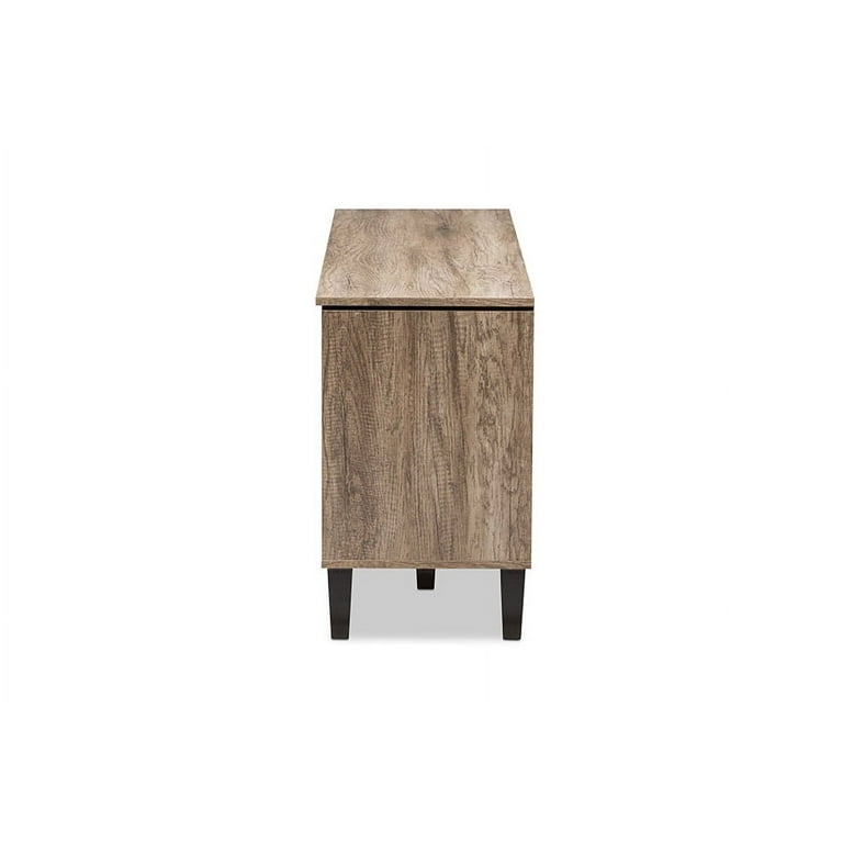 Baxton Studio Beacon Modern and Contemporary Light Brown Wood 55