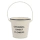 thumbnail image 2 of Mini Iron Bucket Chic Design Trash Can For Garden Living Room Use 18X13.5X11.5Cm Storage 1Pc, 2 of 3