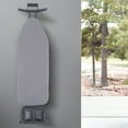 thumbnail image 3 of Hyasfey Wall Mount Ironing Board Holder Strong Load-bearing Rustproof Corrosion Resistant Easy Installation Iron Holder Hanger Hook, 3 of 8