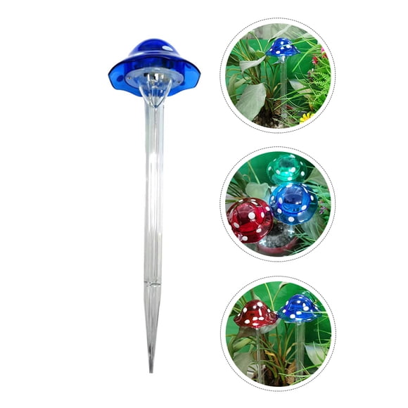 MERRYHAPY Solar Para Césped Con Forma De Hongo Iluminación LED Para Exteriores