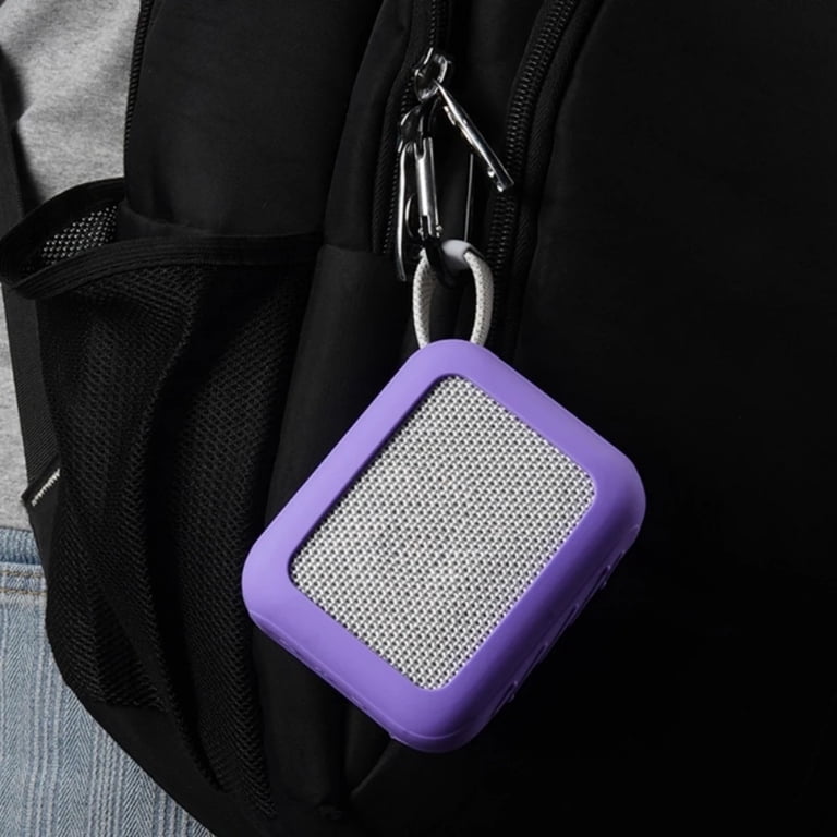 Housse Silicone JBL Go 4 | Étui Étanche Avec Mousqueton Et Dragonne