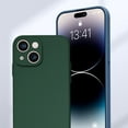thumbnail image 2 of PANDACO Soft Shell Matte Navy Case for iPhone 15, 2 of 3