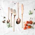 thumbnail image 4 of 5 / Set Juego de cubiertos premium Cuchillo elegante Tenedor Cubiertos Apto para vavajils Sunnimix tenedor cuchara de cena, 4 of 7