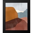 thumbnail image 2 of Borges, Victoria 12x14 Black Modern Framed Museum Art Print Titled - Sedona Colorblock III, 2 of 5