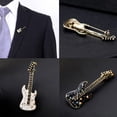 thumbnail image 3 of Guardurnaity Men Brooch Guitar Decorative Jewelry Party Decoration Holiday Scarf Birthday Suit Clothing DIY Craft Dressing Alloy Type2 NO2, 3 of 6