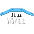 thumbnail image 1 of Asiento de pilar de carcasa de coche delantero y trasero de aleación de aluminio para camión Traxxas Slash 1/10 RC (azul), 1 of 8