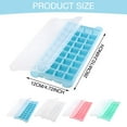 thumbnail image 3 of 36 Cubes Silicone Ice Tray Silicone Ice Cubes Tray For Freezer Jelly Cubes Tray/ 36 Ice Trays White, 3 of 9