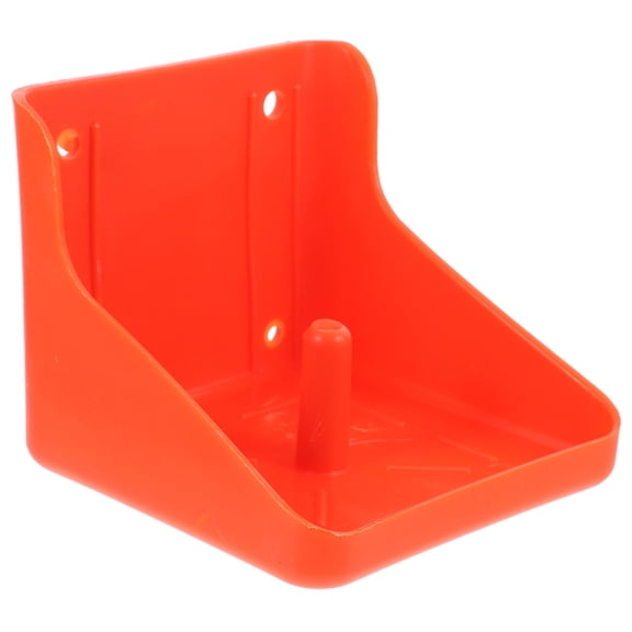 LOLIPPYY Salt Block Feeder for Deer Salt Lick Holder Red PE Feeding Tool Livestock 1Set
