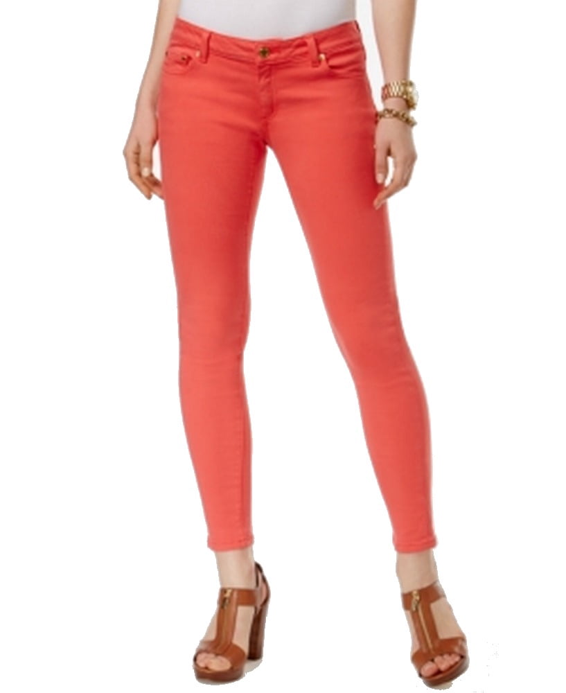 michael kors red jeans