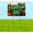 thumbnail image 1 of Essential Oils (18"" X 24"") Yard Sign, Includes Metal Step Stake, 1 of 4