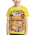 thumbnail image 1 of Bob'S Burgers Garçons Filles T-Shirt à Imprimé Graphique 3d Col Rond Manches Courtes, 1 of 8