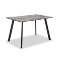 thumbnail image 4 of Topline Home Furnishing Granite Glass Table Top Dining Table, 4 of 4