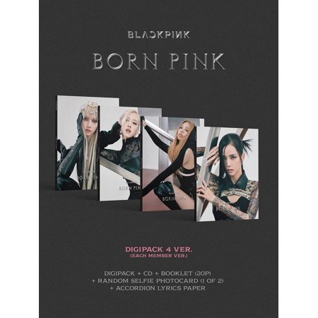 BLACKPINK - BORN PINK Vol.2 Digipack Ver CD 公式 アルバム 国内発送 ラキドロ