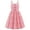 Pink, variant on JoyHoop Toddler Girl Summer Dresses Casual Sleeveless Button Down Swing Flowy Tiered Midi Sundress