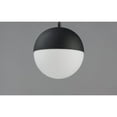 thumbnail image 5 of E20366-92BK ET2 Lighting Half Moon-12W 1 LED Large Pendant-11.75 Inches wide by 12.25 inches high-Black Finish, 5 of 5