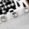 thumbnail image 4 of Feelyou Rustic Camping Car Blackout Curtains Set of 2 (52x84 Each) for Teen, Black Red Buffalo Window Curtains, Jungle Adventure Curtains and Drapes, Blackout Curtains Bedroom Decor, 4 of 6