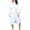White, variant on BLVB Women's Robes V Neck Long Sleeve Bathrobes Bride Bridesmaid Sleepwear Loungewear Pajamas with Belt