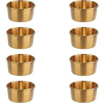 Soro Essentials- Set of 12 Stainless Steel 1.5 oz. Dipping Sauce Cups- Condiment  Cups Individual Round Ramekin Small Metal Portion Cups for Kitchen  Restaurant Camping BBQ Party Seafood - Walmart.com