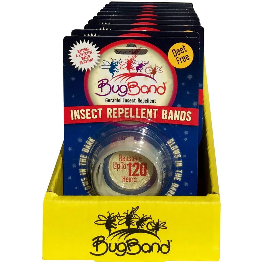 BugBand Glow Insect Repellent Wrist Band