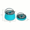 thumbnail image 2 of Yucurem 1L Foldable Water Pot Bpa-free Camping Kettle for Travel Picnic Camping Kitchen Utensils (D), 2 of 8