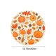 thumbnail image 4 of Mantel individual de otoño, mantel con temática otoñal, hojas de flores de calabaza, mantel retro para comedor, manteles individuales para fiesta de la cosecha de otoño, resistentes a las manchas y al, 4 of 6