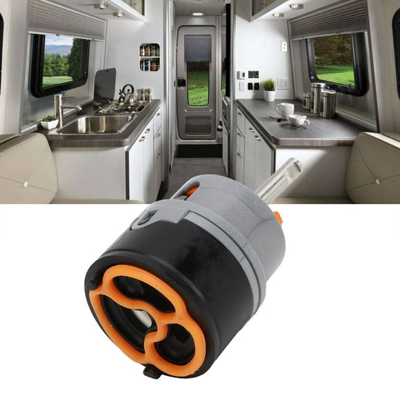 Cartridge Valve, Direct Replace RP50587 Leakproof Stable Single Handle Valve Cartridge for DST Kitchen Lavatory Faucets