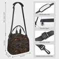 thumbnail image 2 of Disketp Casino Icons Lonchera Térmica para Mujer y Hombre, Bolsa de Almuerzo Reutilizable e Impermeable para Trabajo, Viajes y Picnic, 2 of 7