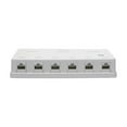 thumbnail image 3 of Tripp Lite Cat6 Surface-Mount Box 6-Port Unshielded 110 Idc Punchdown Rj45, 3 of 7