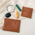 thumbnail image 2 of Snap Closure Pouch, 4PCS Personalized Snap Closure Leather Organizer Pouch, 2 of 7