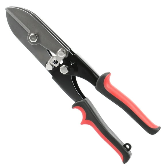 AEVXKHI 5 Blade Sheet Metal Crimper with Nonslip Ergonomic Handle, Crimps 22 Gauge Galvanized Steel Sheet Metal or 28 Gauge Stainless Steel for Downspout Stove Pipe