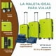 thumbnail image 2 of Set de 3 Maletas Con Organizadores Sun Coast Dubai De 20", 24" y 28" Color Verde Limón, 2 of 7