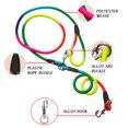 thumbnail image 5 of Correas de nailon para perros, correas de tracción para perros pequeños y grandes, correas de cuerda para correr con manos libres, 5 of 5