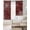 Red, variant on Red Flowers Black Out Curtains 72 Inch Long, Light Blocking Drapes with Black Liner, Spring Floral Botanical Modern Art Thermal Insulated Blackout Curtains for Bedroom Living Room 52"x72" 2 Panels